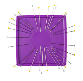 Zirkel Magnetic Pin Cushion -Purple