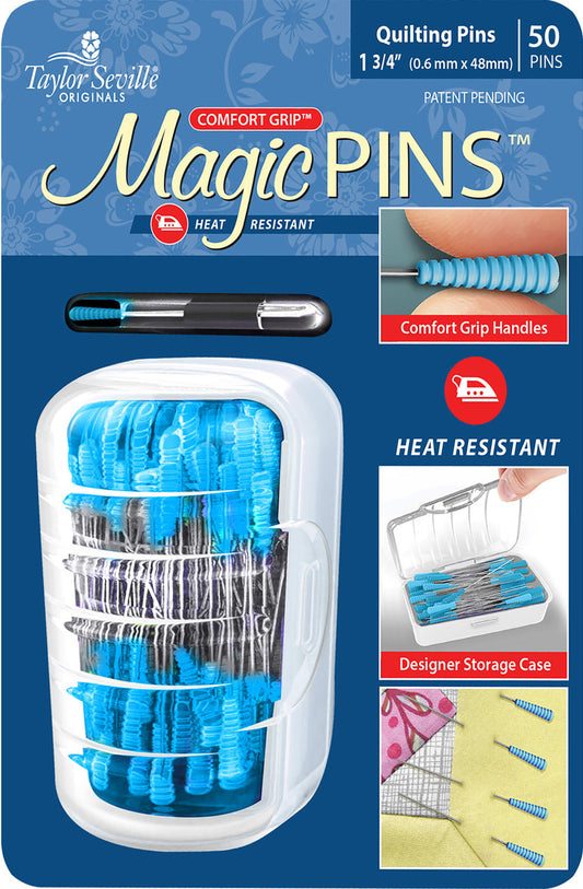 Magic Pins Ultra Grip Quilting - Fine - 50pc