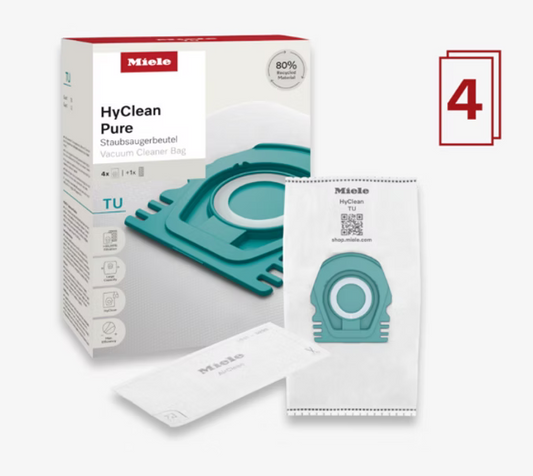 Miele HyClean Air TU Dustbags - 4 Pack