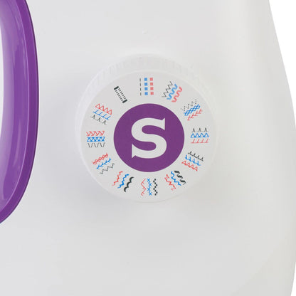 Singer M3500 stitch selector dial showing the stitch patterns