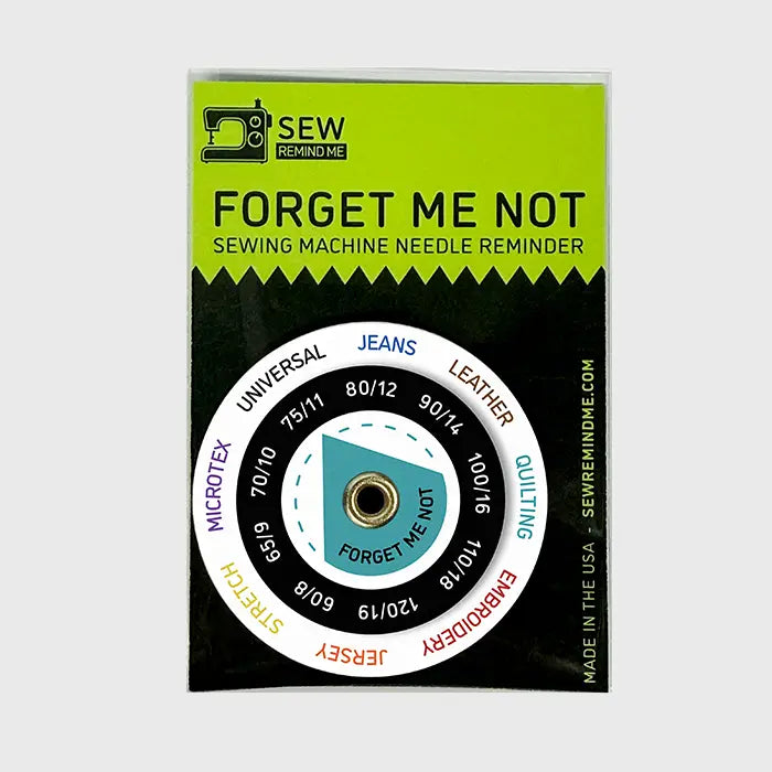 Forget Me Not Sewing Machine Needle Reminder