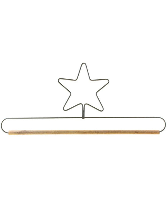 12" Star Hanger - Gray