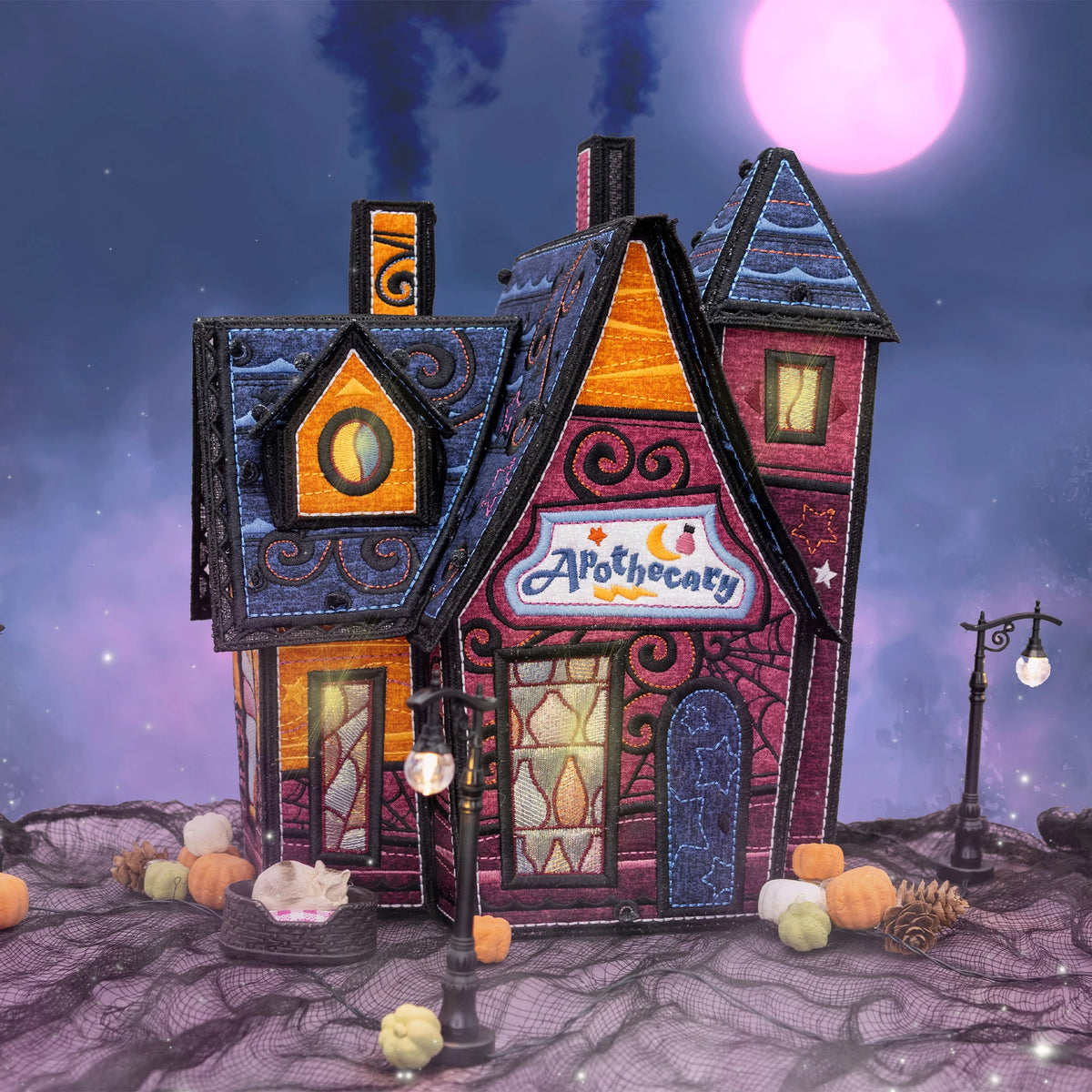 OESD Haunted Village Freestanding Apothecary