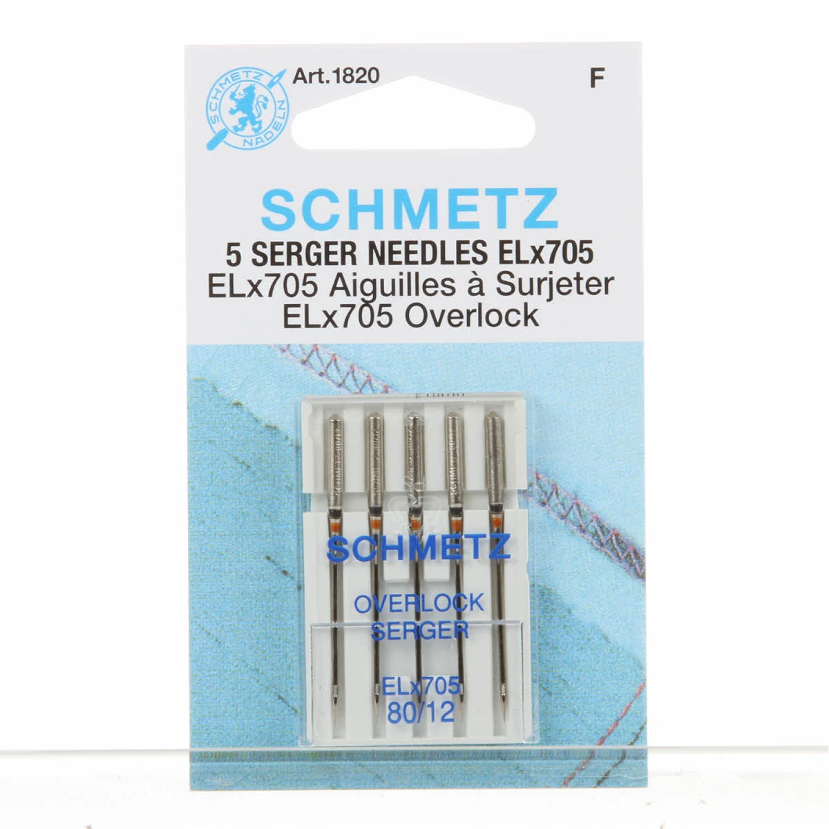 Schmetz ELx705 Serger Needles - Packs of 5