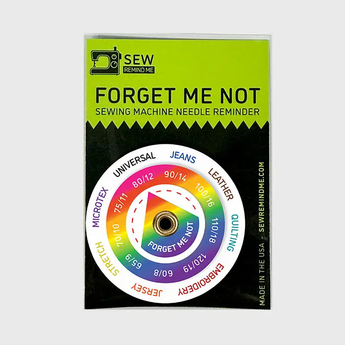 Forget Me Not Sewing Machine Needle Reminder