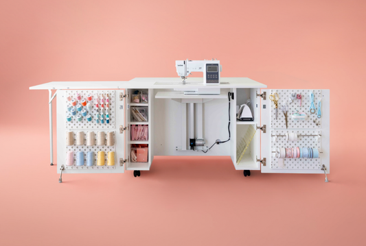 DreamStation Deluxe sewing machine cabinet with lift - view 2