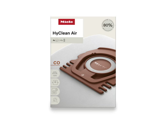 Miele HyClean Air CO Dustbags - 4 Pack