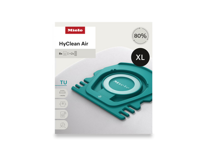 Miele HyClean Air TU Vacuum Bags XL 8 Pack