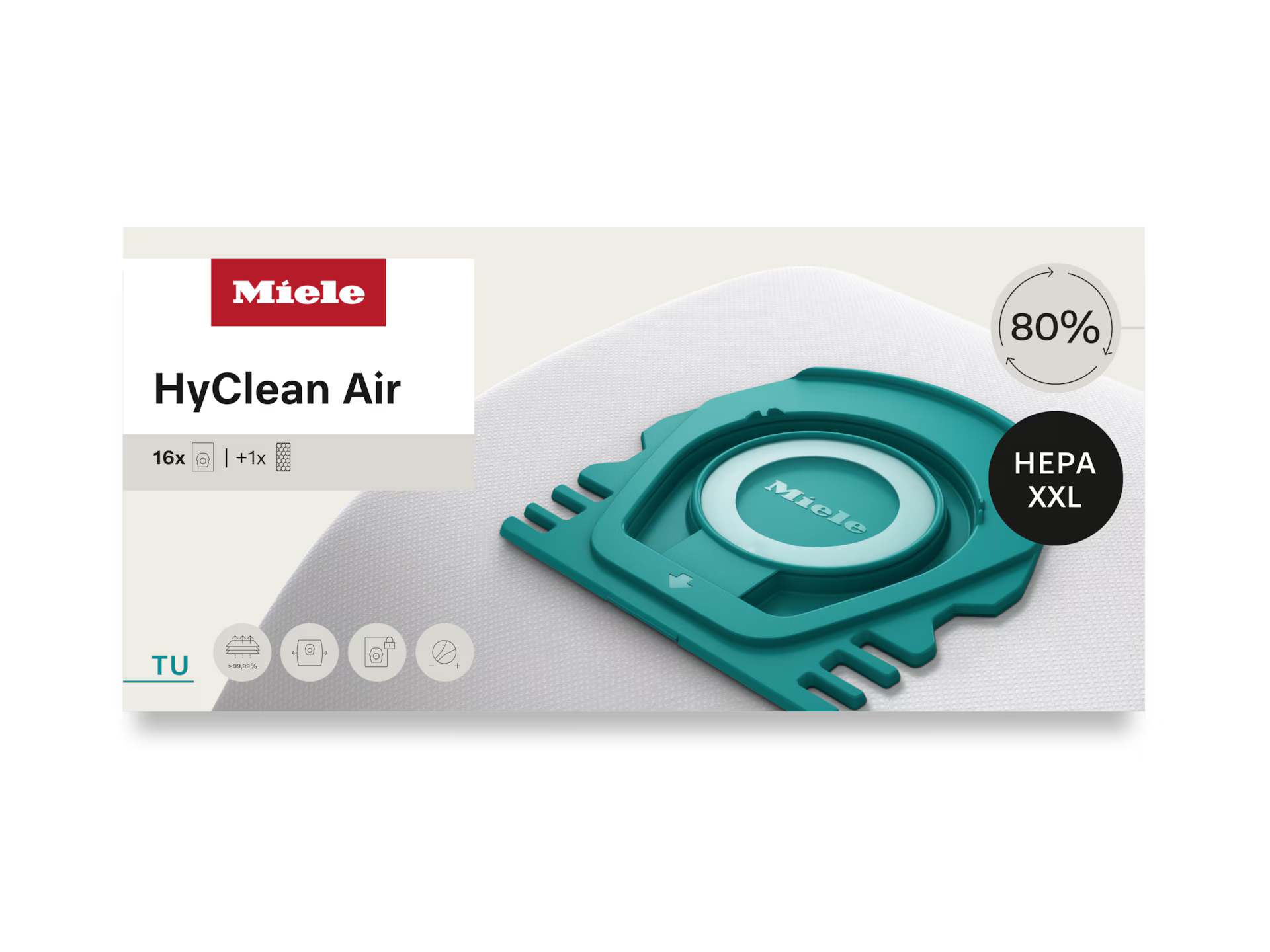 Miele HyClean Air TU Performance Pack with HA50 HEPA Filter