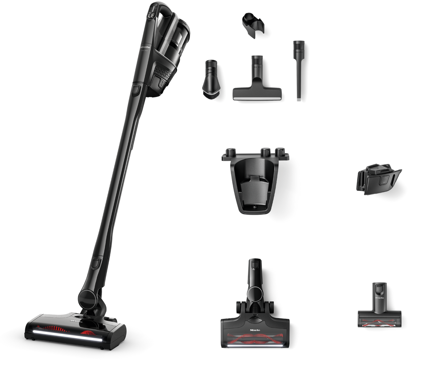 Miele Triflex HX3 Cat & Dog Cordless Stick Vacuum - Obsidian Black