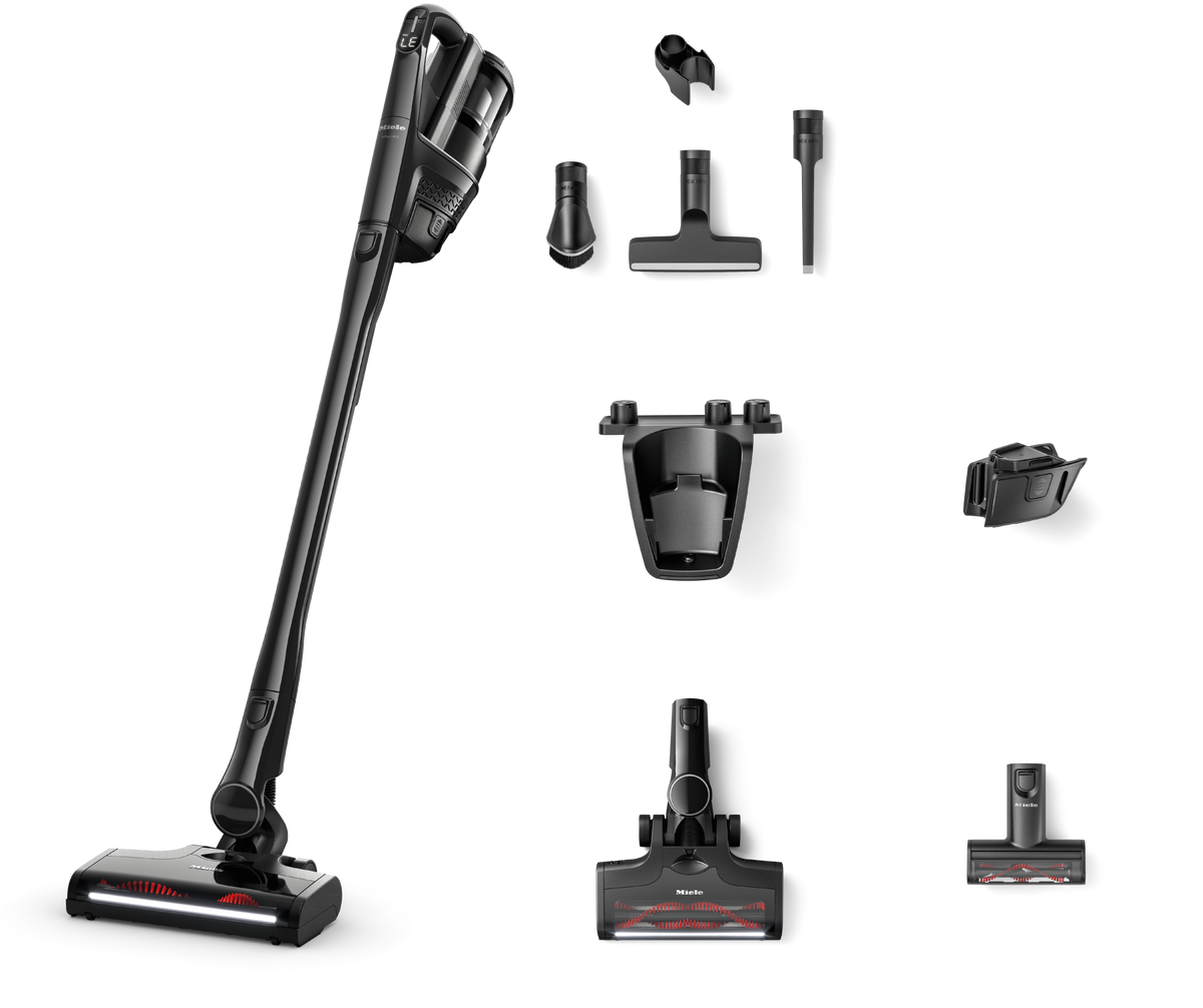 Miele Triflex HX3 Cat & Dog Cordless Stick Vacuum - Obsidian Black