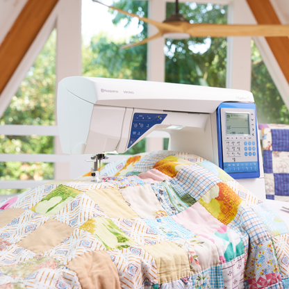 Husqvarna Viking Sapphire 930 sewing and quilting machine