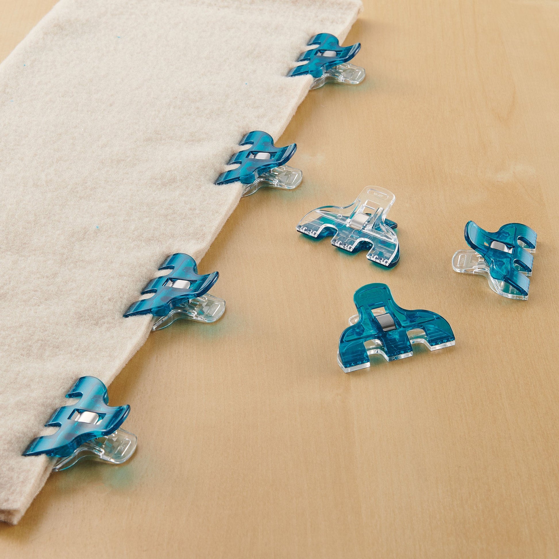 Clover Triple Wide Wonder Clips - 12 Pack