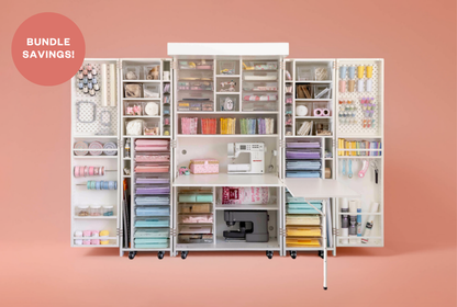 DreamBox sewing craft cabinet on wheels - view 1