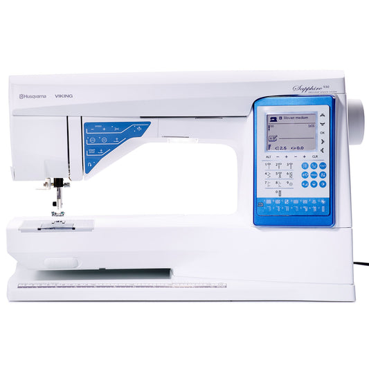 Husqvarna Viking Sapphire 930 sewing and quilting machine