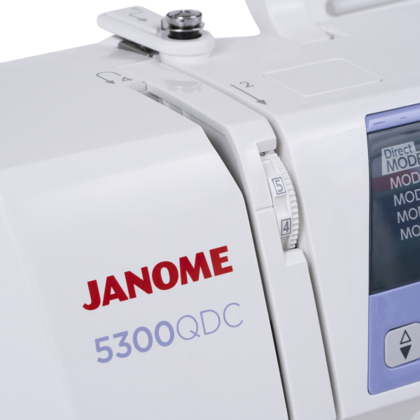 Janome 5300QDC Laundry Basket Quilts Special Edition Sewing and Quilting Machine