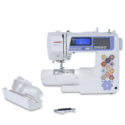 Janome 5300QDC Laundry Basket Quilts Special Edition Sewing and Quilting Machine