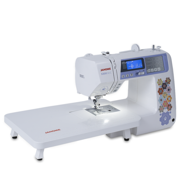 Janome 5300QDC Laundry Basket Quilts Special Edition Sewing and Quilting Machine