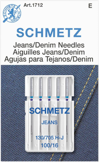 Schmetz Denim Needles 100/16