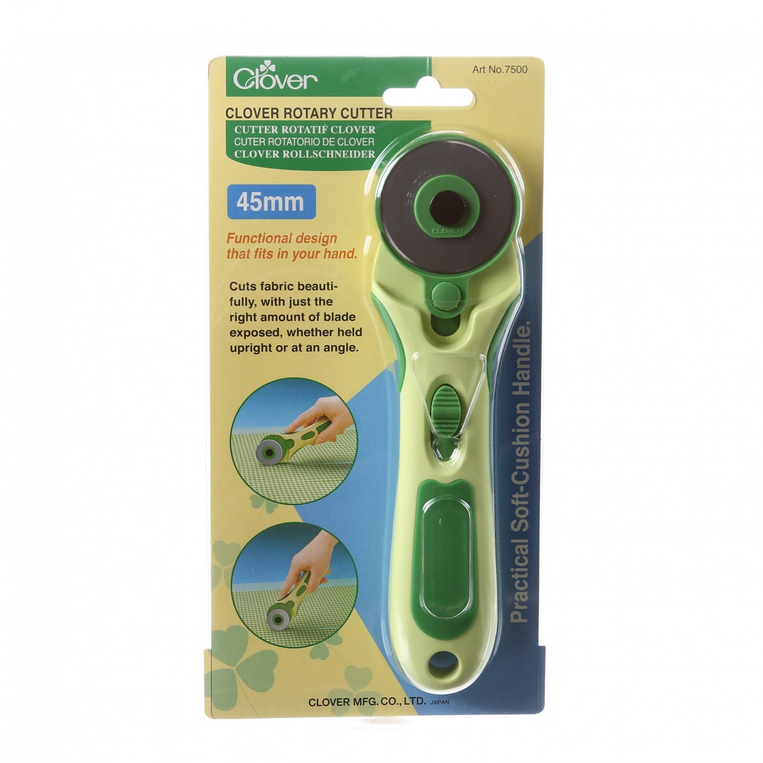 Clover Rotary Cutter 45 MM in packaging