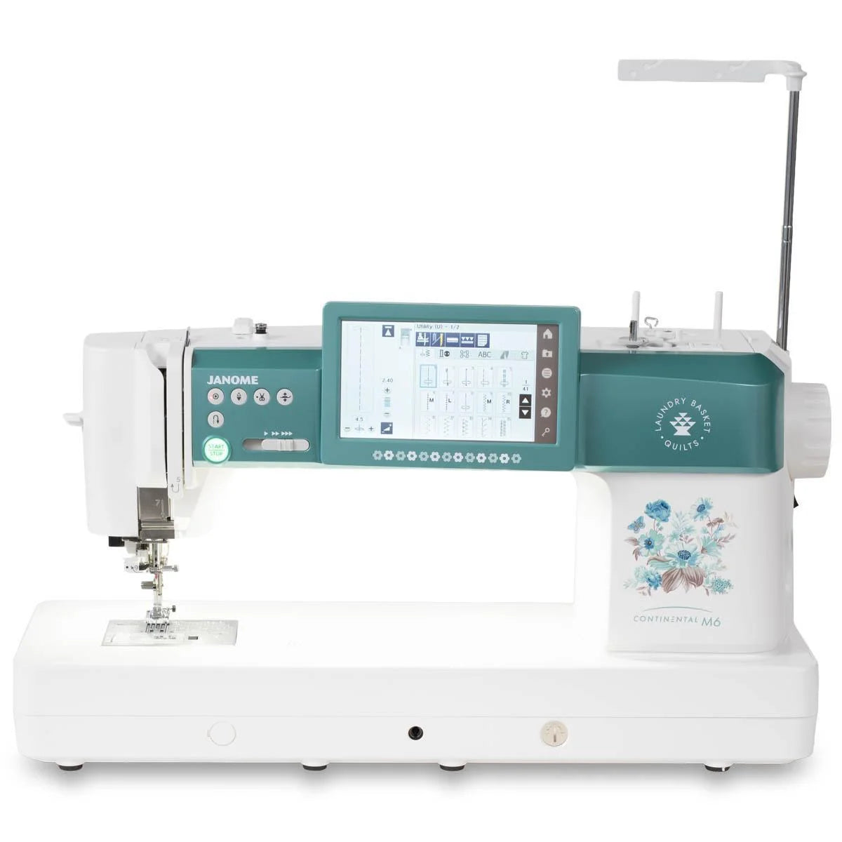 Janome Continental M6 Laundry Basket Quilts Special Edition Sewing and Quilting Machine