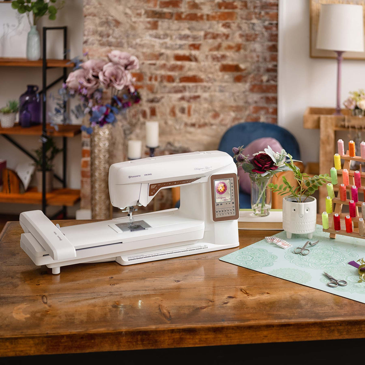 Husqvarna Viking Designer Topaz 40 sewing, quilting and embroidery machine