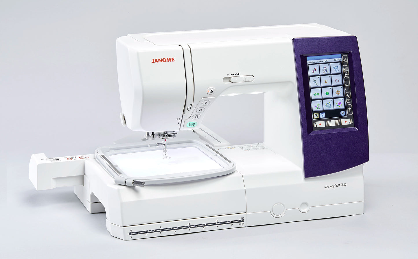 Janome Memory Craft 9850 Sewing, Embroidery, and Quilting Machine