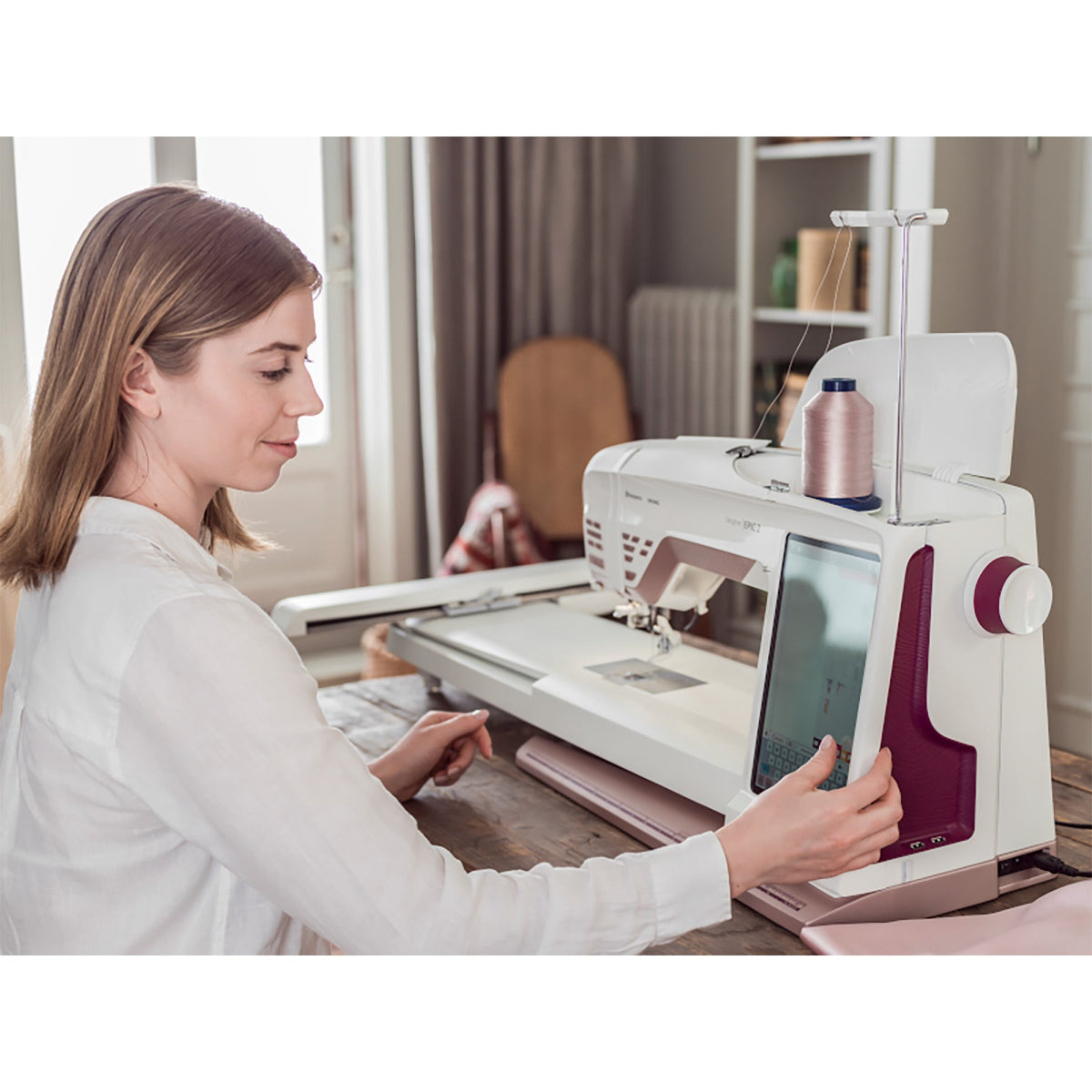Husqvarna Viking Designer Epic 2 sewing, quilting and embroidery machine