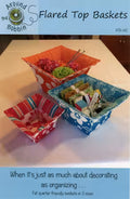 Around the Bobbin Flared Top Baskets Pattern (ATB142)