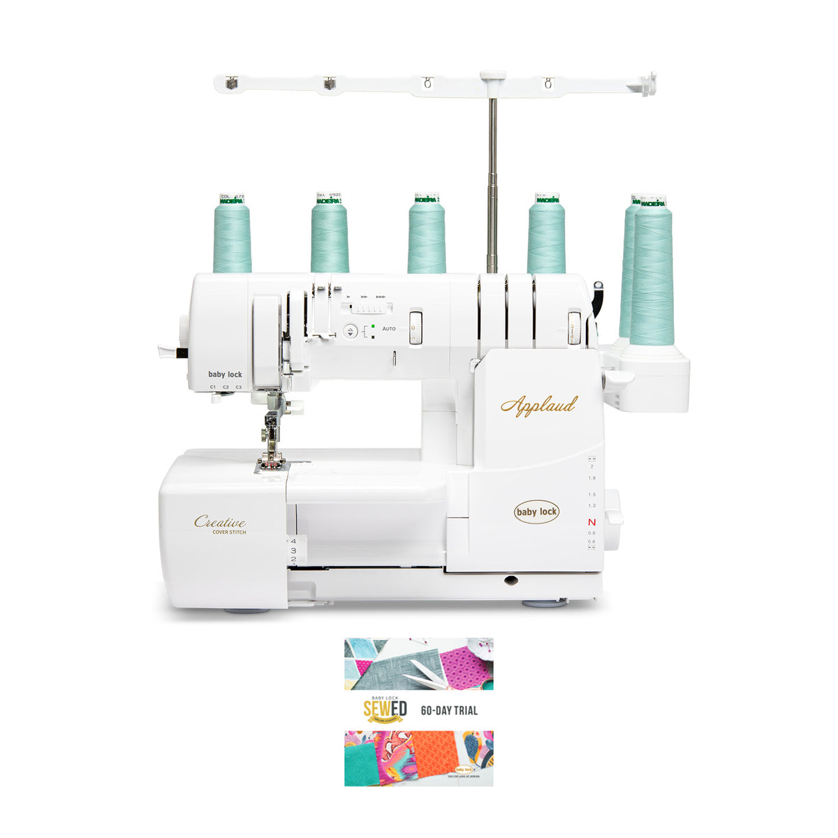 Baby Lock Applaud Deluxe Coverhem, main view