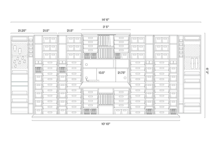 DreamBox XL Plus open dimensions drawing