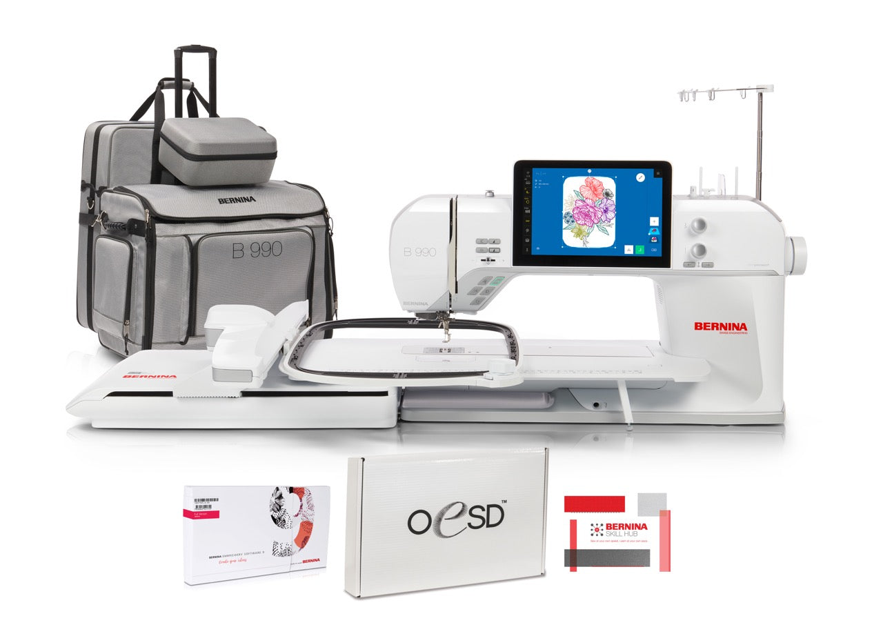 Bernina 990 Sewing, Quilting & Embroidery Machine