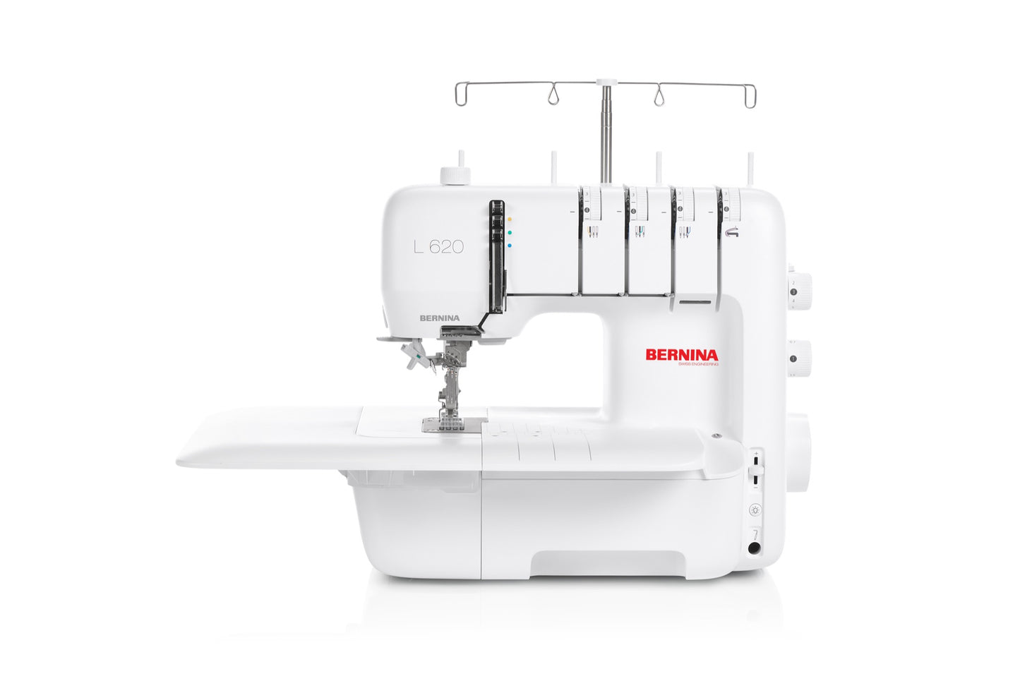 BERNINA L 620 Front View with Slide on Table