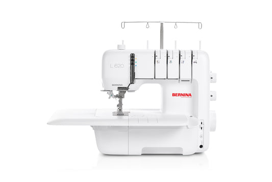 BERNINA L 620 Front View with Slide on Table