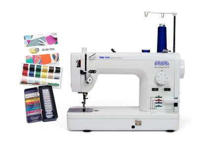 Baby Lock Accomplish 2 Sewing Machine - with FREE Online Classes (BA-LOK60D)