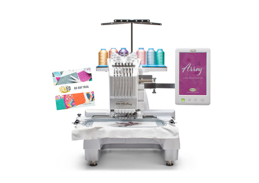 Baby Lock Array 6 Needle Embroidery Machine - with FREE Online Classes (BA-LOK60D)