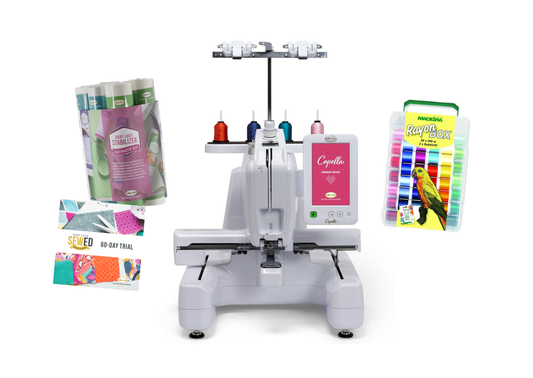 Baby Lock Capella Single-Needle Embroidery Machine - with FREE Online Classes (BA-LOK60D)