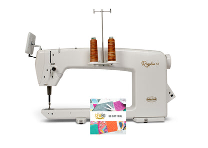 Baby Lock Regalia ST Sit Down Longarm Quilting Machine with Table - with FREE Online Classes (BA-LOK60D)