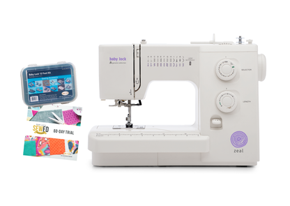 Baby Lock Zeal Sewing Machine from the Genuine Collection - with FREE Online Classes (BA-LOK60D)