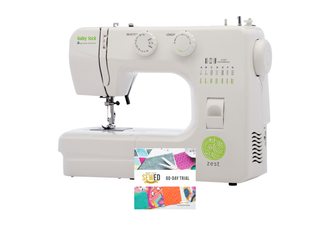 Baby Lock Zest Sewing Machine from the Genuine Collection - with FREE Online Classes (BA-LOK60D)