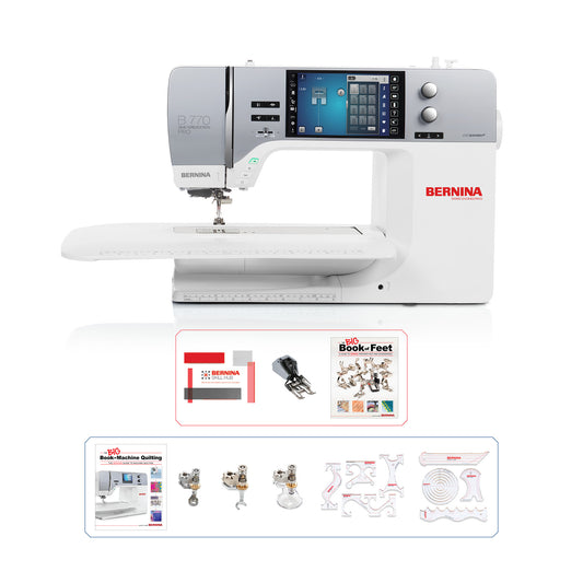 Bernina 770 QE Pro Sewing & Embroidery Machine