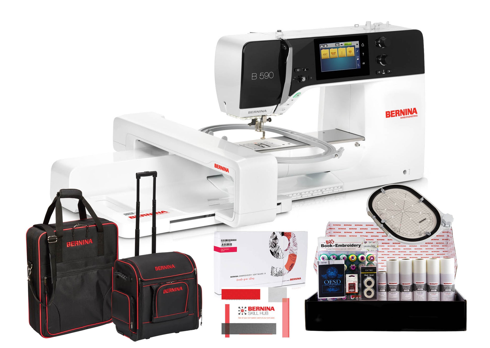 Bernina 590E Sewing, Quilting & Embroidery Machine