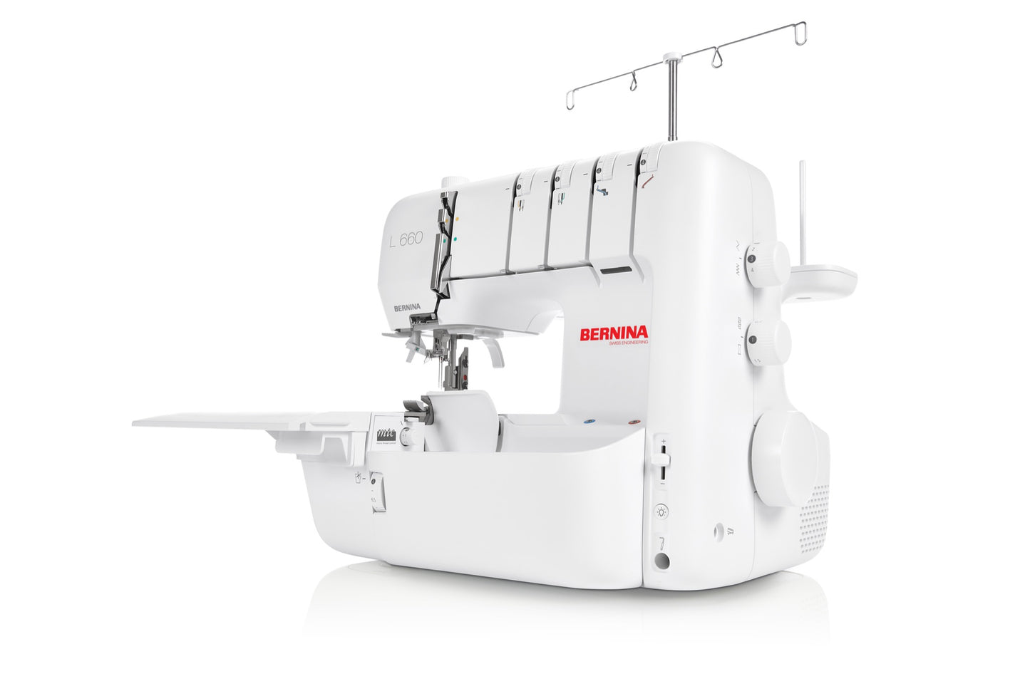 Bernina L 660 dynamic right table