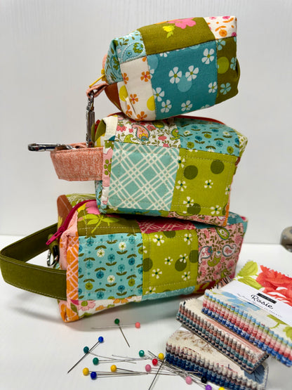 Boxy Zipper Pouch Class, view 2