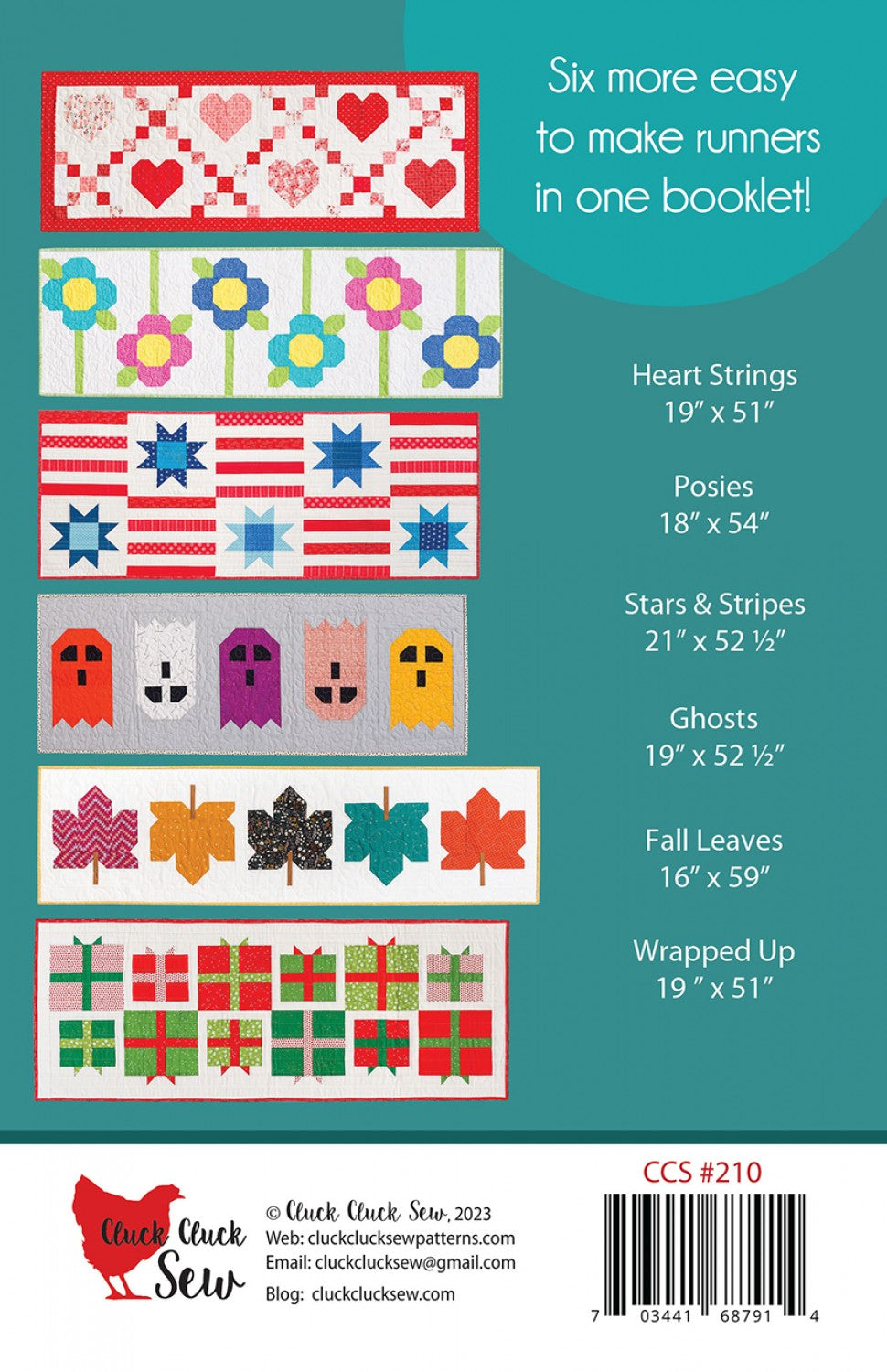 Modern Holiday Table Runners, Volume 2