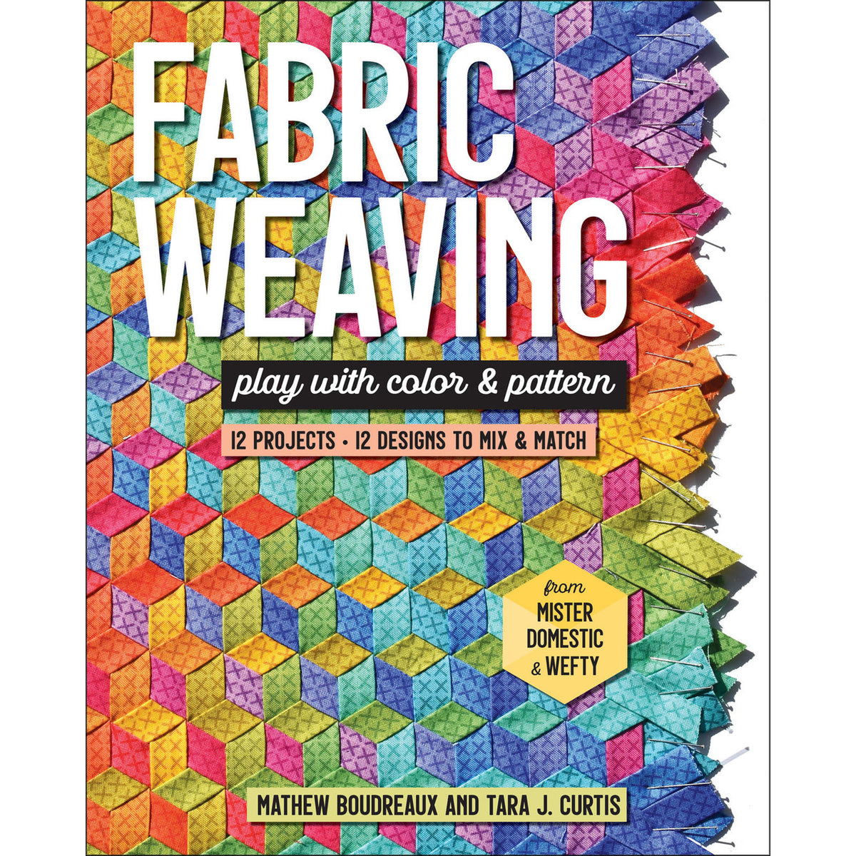 Fabric Weaving book cover, Stash Books