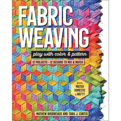 Fabric Weaving book cover, Stash Books