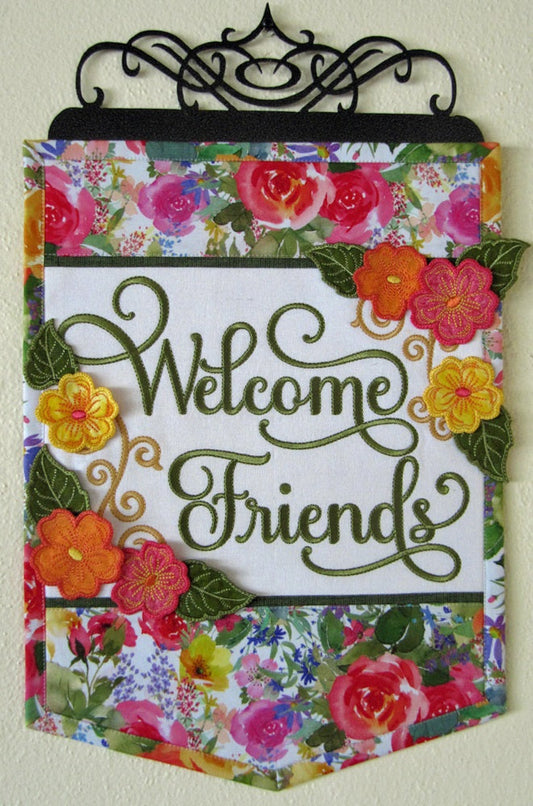 Sew Fun Follow-up Class: Welcome Friends Banner