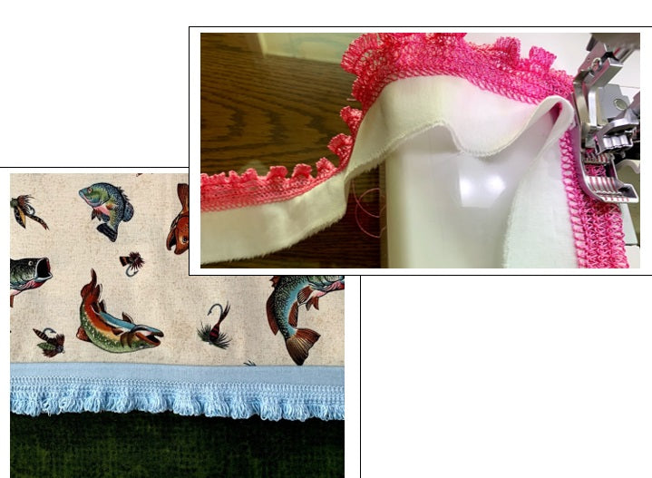 Serger Cafe: Crochet Lace Pillowcase