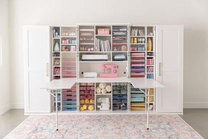 DreamBox XL Plus closed in a craft room, White